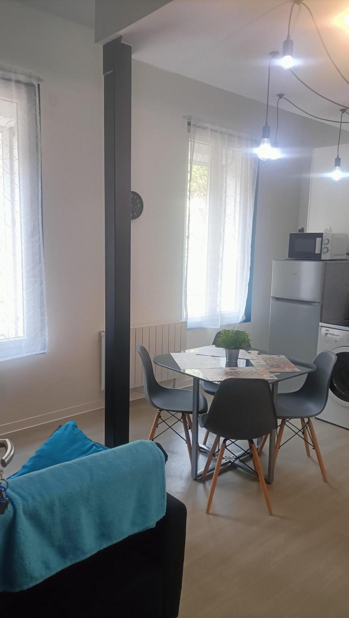 F1 Duplex Bleuet Renove Apartment Lamalou-les-Bains Bagian luar foto
