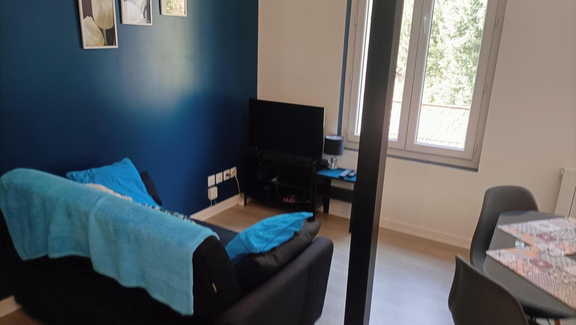 F1 Duplex Bleuet Renove Apartment Lamalou-les-Bains Bagian luar foto